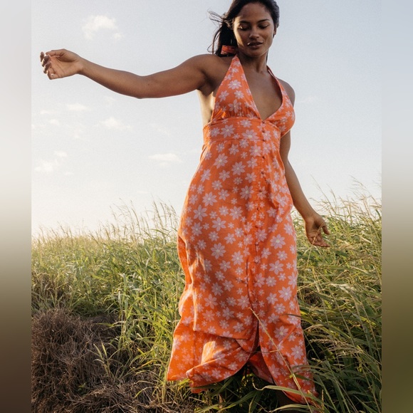 Billabong x Wrangler Halter Dress - Picture 2 of 11